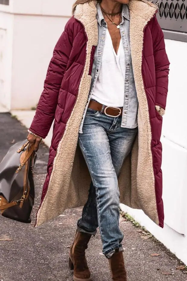 Neue Herbst/Winter Mode Langarm Einfarbig Slim Fit Kapuzenjacke Für Frauen, 8 Farben