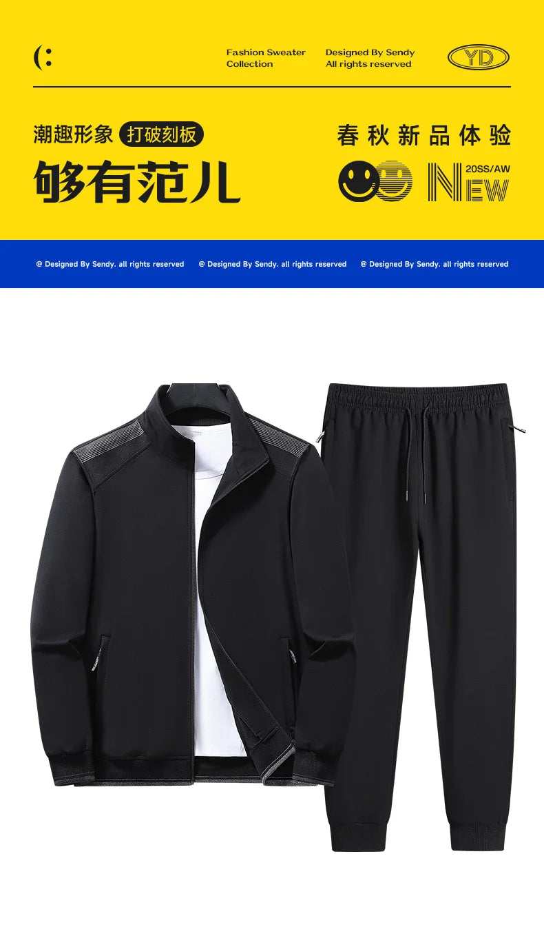 New Men`s Basketball Tracksuit Casual Joggers Sportswear Jackets And Pants 2 Piece Sets Hip Hop Running Sports Suit Men clothing.