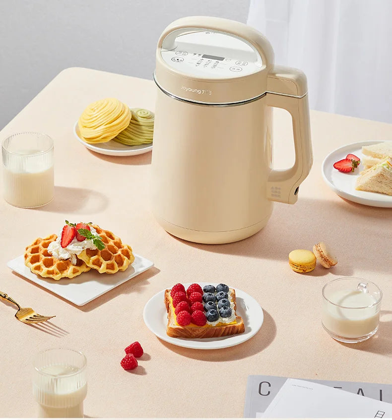 Joyoung Soybean Milk Machine 1.3-1.6L Wall Broken Filter Free Full-automatic Household Juicer DJ16G-D2575 Portable Blender.
