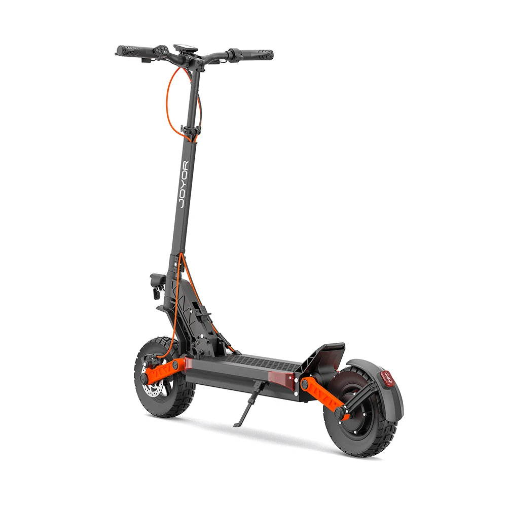 JOYOR S5-Z Electric Scooter Adults 600W Motor 48V13AH Battery City EScooter 10 Inch Off-Road Pneumatic Tires Foldable E-Scooter.