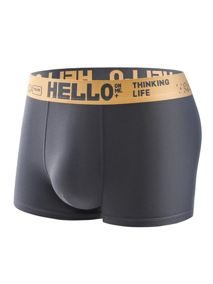    4 Teile/satz Zufällige männer Unterwäsche Mode Trendy Bequeme Weiche männer Boxer Briefs Slim Lose Fit Athleisure männer Hosen