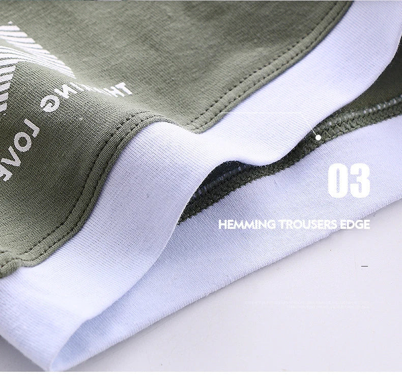 1/3PCS männer Boxer Baumwolle Shorts Höschen Weichen Brief Gürtel Atmungs Mode Sport Männer Boxer Mid-taille vier Ecke Hosen