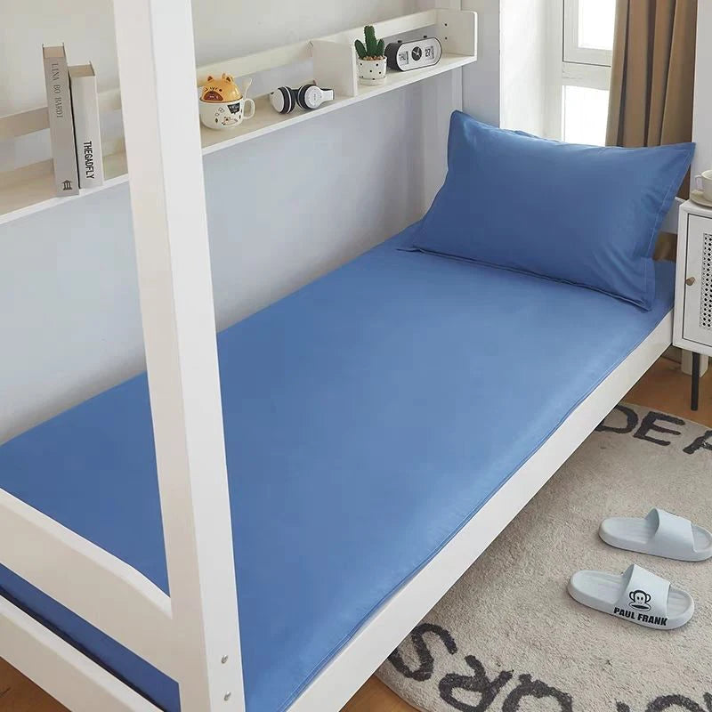 WOSTAR 360° fully enclosed with zipper mattress protector cover couple/child 150x190cm single double bed sheet protection pad.