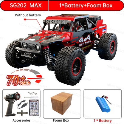 ZLL SG202 MAX/PRO 1:20 High Speed Drift Racing 70KM/H Or 50KM/H Brushless Motor 4WD RC Car Off Road Car Toys for For Kid Gift