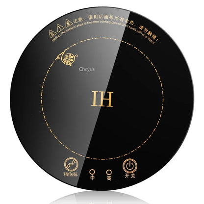 Mini Electric Magnetic Induction Cooker Wire control Embedded Hotpot Hob Burner Waterproof hot pot Tea Boiler Stove Cooktop 800W.