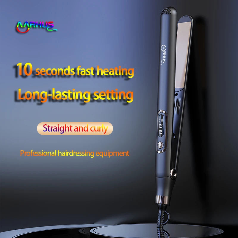 Hot Comb Straightener Curler Dual Purpose, Negative Ion Essential Oil Hair Care Professional And Safe Hairdressing Equipment