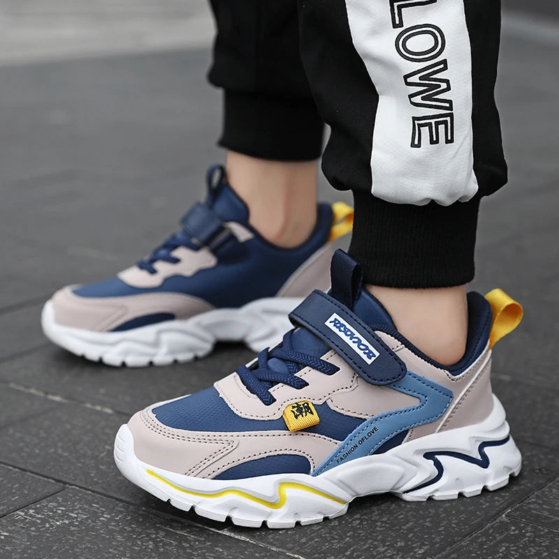 Girl's Fashion Sneakers Lovely Girls Sneaker Outdoor Breathable Mesh Flat Sport Shoes Kids Casual School Walking Shoe Antislip.