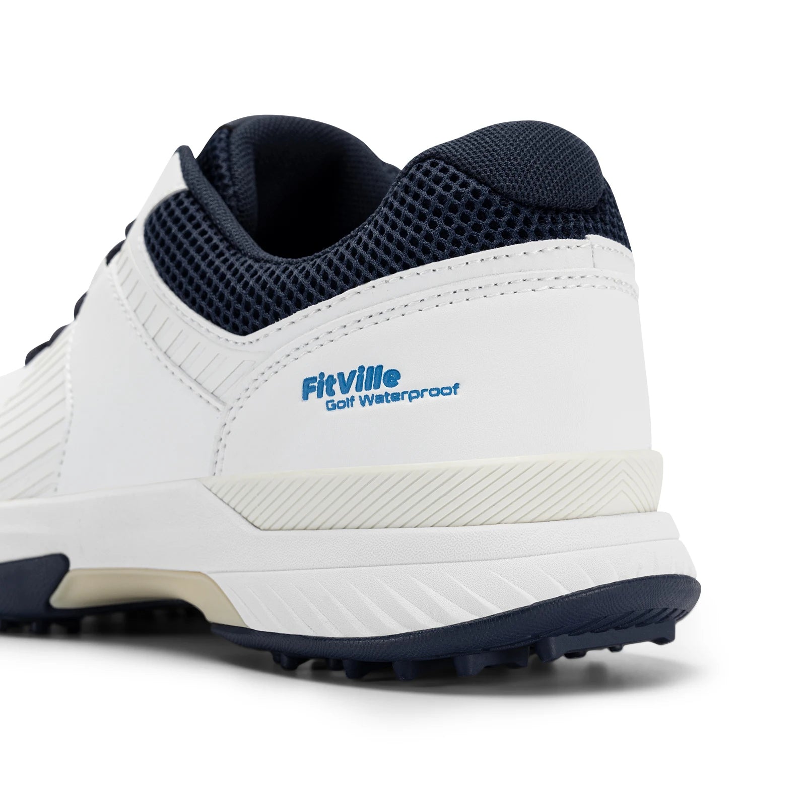 FitVille  Men's Golf Shoes Non-slip Wear-resistant Comfortable Professional Sports Sneakers for Swollen Feet Relieves Toe Pain.