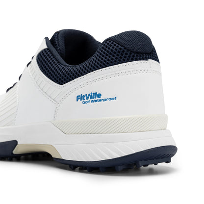 FitVille  Men's Golf Shoes Non-slip Wear-resistant Comfortable Professional Sports Sneakers for Swollen Feet Relieves Toe Pain.