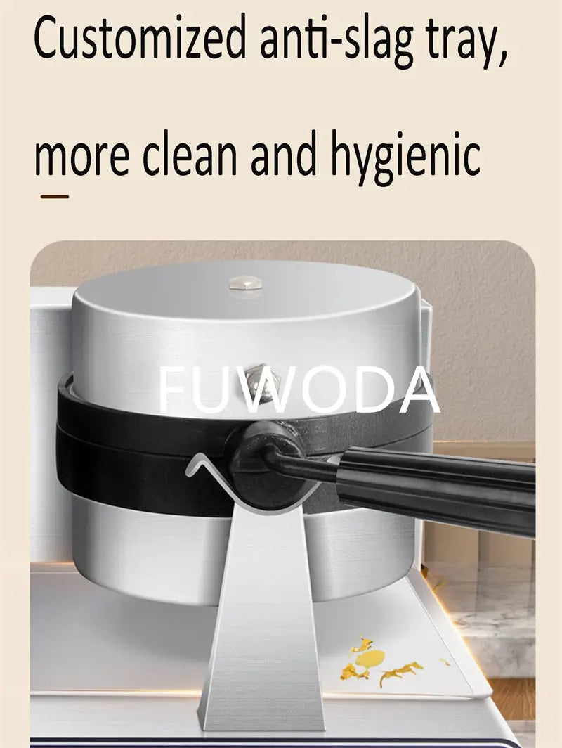 Digital Display Double-Headed UFO Burger Waffle Donut Machine Stainless Steel Hot Sale Electric Ice Cream Waffles Burger Maker.