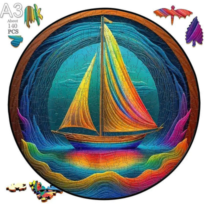 Giraffe Wooden Animal Puzzle Medium Difficulty Wood Jigsaws for Kids Adults Dragonfly Jigsaw Interesting Intelligent Toys