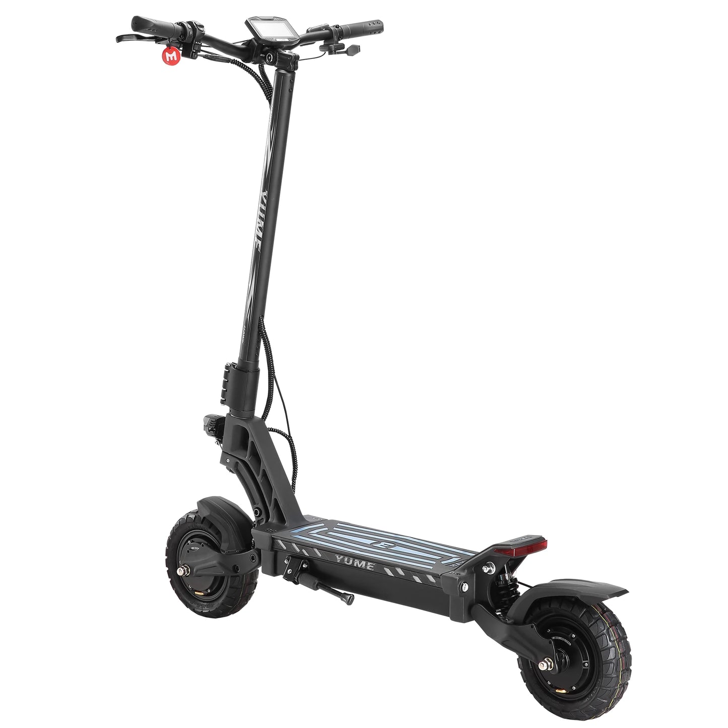 YUME HAWK Electric Scooter,  1200W*2 Powerful Motor 60V 22.5Ah Battery 70km/h Max Speed 10x3.15' Tubeless Tires Adult Escooter.