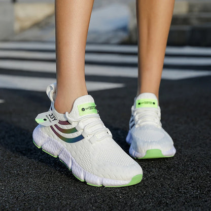 Men Casual Sport Shoes Breathable Lightweight Sneakers Outdoor Mesh Black Running Shoes Athletic Jogging Tenis Walking Shoes.