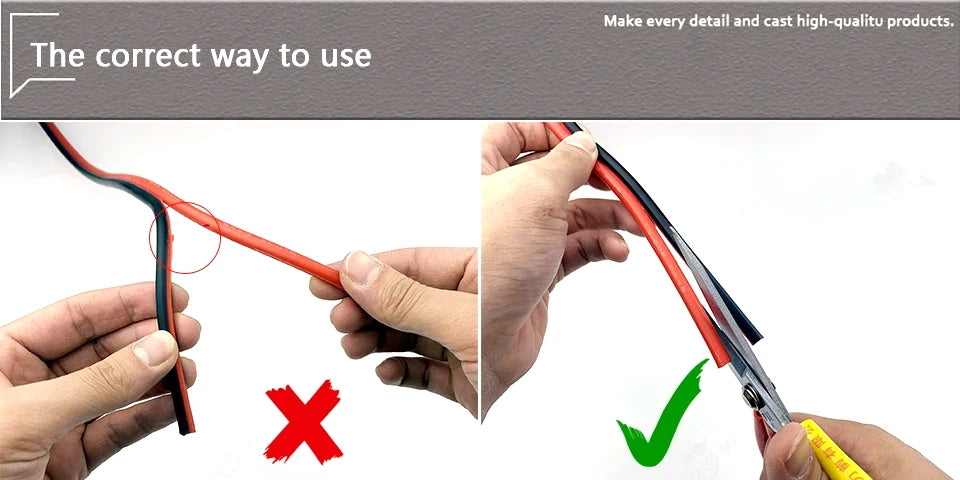 Super Soft 2 Pin Black Red Silicone Cable 28awg 26 24 22 20 18 16 14 12awg 10awg 8awg High Temperature Resistant Tin-Copper Wire.