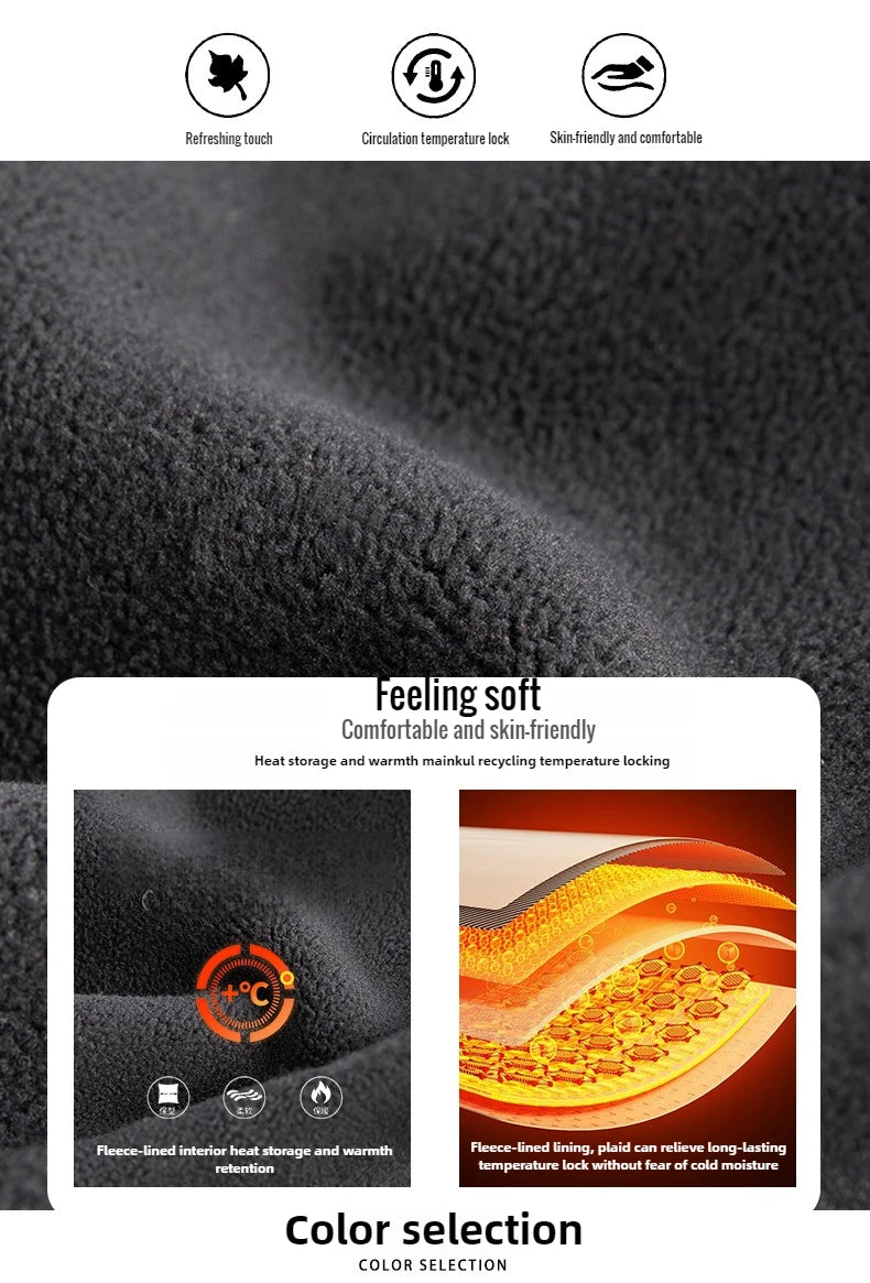 Winter Pants Men Stretch Fleece-lined Jogger Trouser Male Thick Warm Sport Large Size Big Plus 7XL Work Sportswear Sweatpant 8XL.