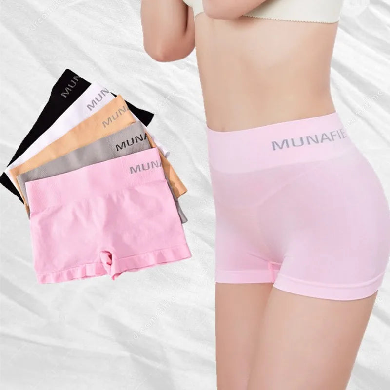 1/4Pcs Women's Seamless Safe Short Short Tight for Women Safety Pants Under Shorts Women Legging Shorts Style Boxer String Femme.