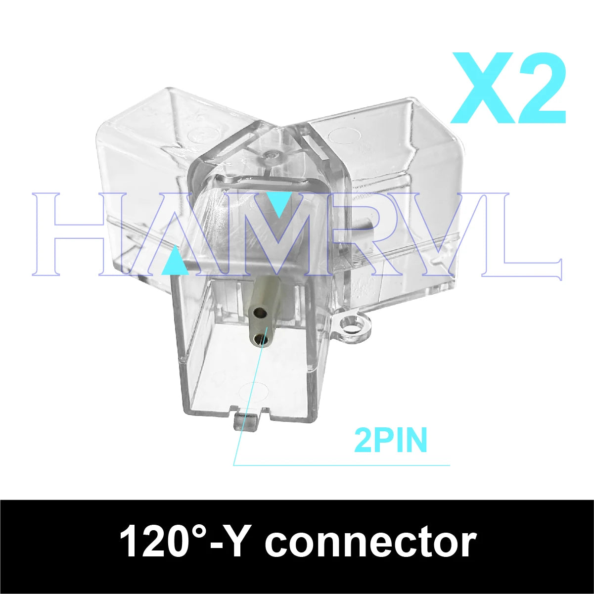 Hexagon Light Adjustable Suspension Rope and Splicing Connector All Copper 2Pin V/Y/L/T/I Cable LED Tube Lamp for Garage Ceiling