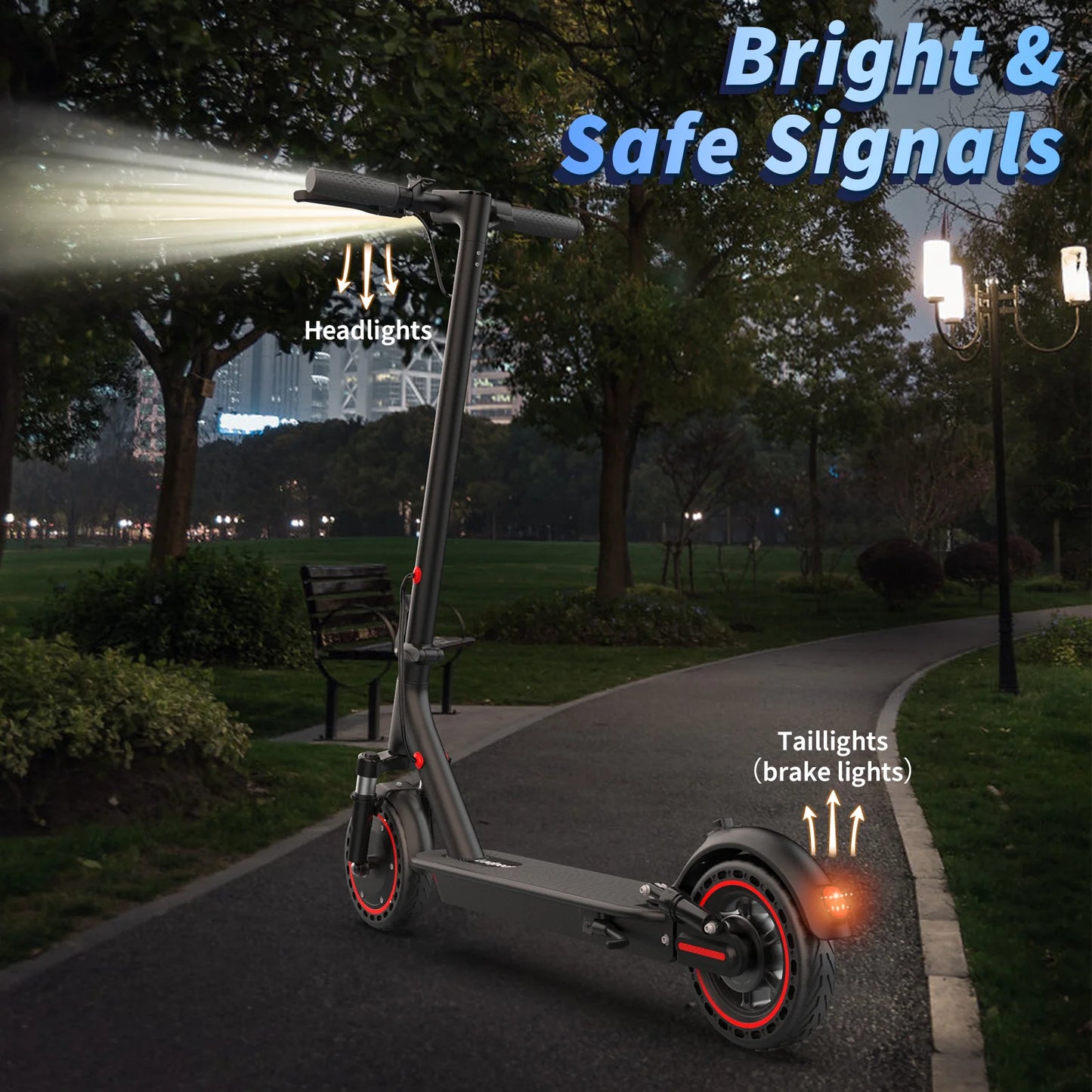 JUICEASE M365 P7 Electric Scooter 35KM Range 600W Powerful Motor 20°Climbing 36V 10.5AH with Turn Signal Escooter Christmas Gift