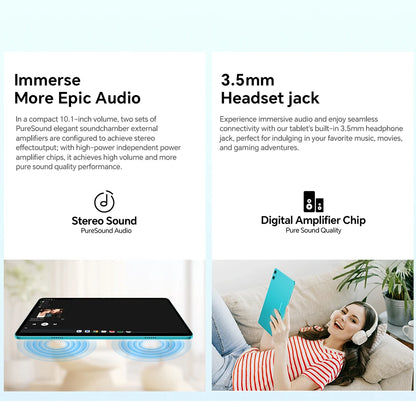 Teclast P30 2024 Tablet Allwinner T606  8-core 1.8GHz 12GB(4GB+8GB)RAM/128GB ROM/10.1inch 1280×800iPS WIFI 6000mAh Type-C 5MP+2M.