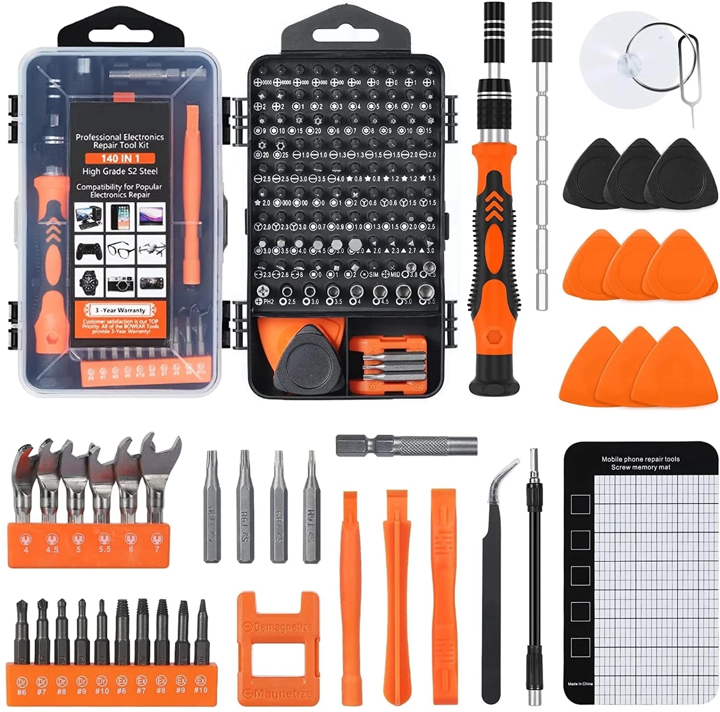 Schraubendreher-satz Präzision Magnetische Schraubendreher Bits Torx Hex Bit Griff Handy Reparatur Schraubendreher Kit Hand Werkzeuge