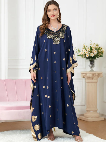 Eid 2025, Marokko, Partykleid, muslimische Frauen, Abaya, Gebet, Kaftan, Fledermausärmel, Robe, Indien, Dubai, Türkei, Longue, Vestidos Largos.