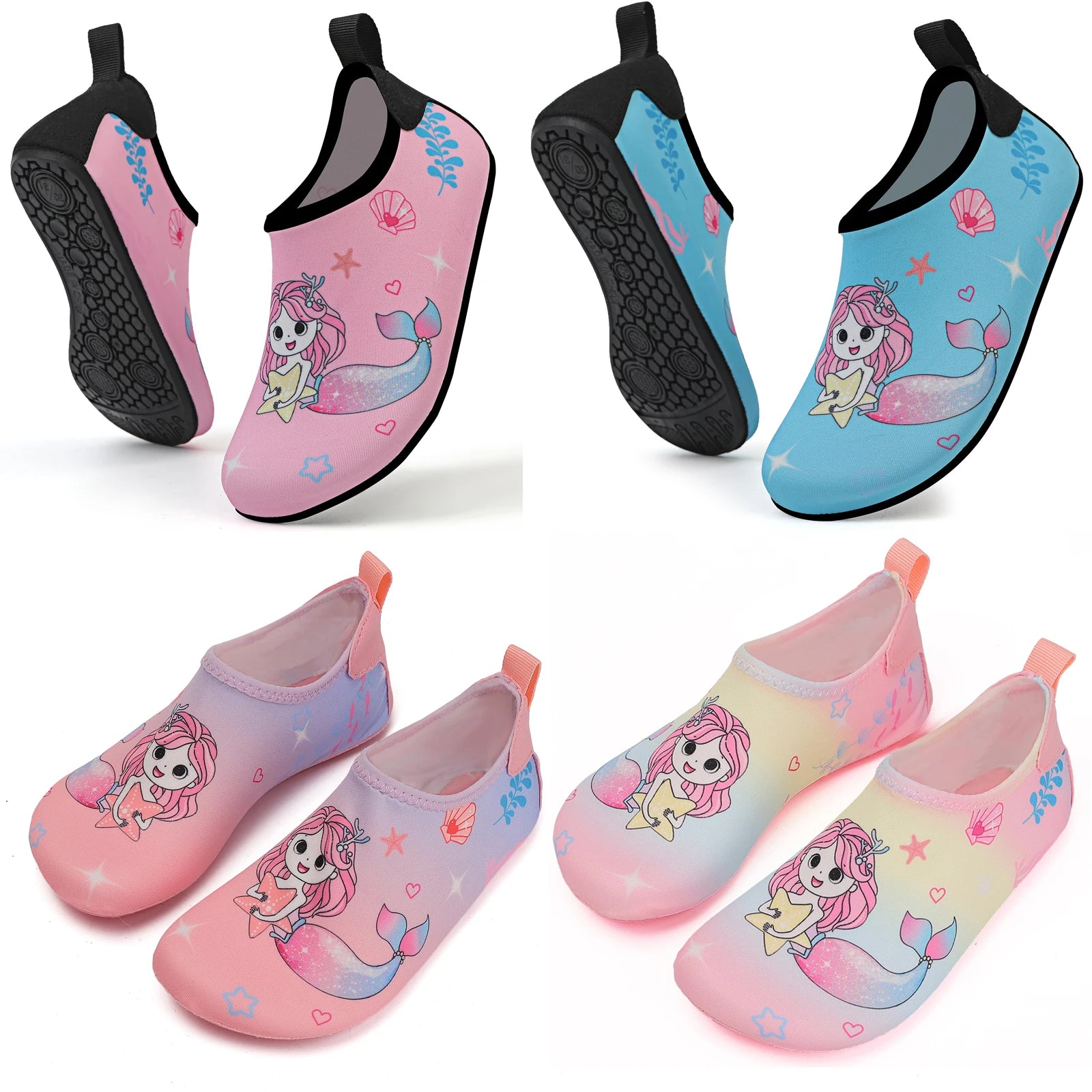Children Beach Shoes Baby Soft Floor Indoor Slipper Snorkeling Swim Socks Boys And Girls Anti-Slip Home Barefoot Kids Slippers.
