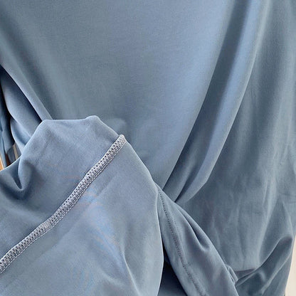 Damen Herbst Winter Slim Fit T-Shirt mit Stehkragen und langen Ärmeln, einfarbig, Basisschicht, weiches, hautfreundliches, nahtloses Unterhemd