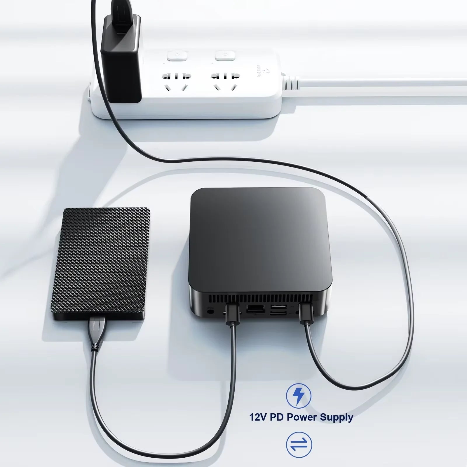 2025 NEW MINI PC Windows 11 Intel Core i9 8950HK 16GB RAM 1TB SSD Computer Dual WIFI 6 BT5.2 4K HD Mini Gaming office studyPc.