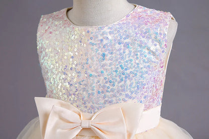 2025, lila Mädchen-Partykleider für Kinder, Mädchenkleider, Performance, Junior-Kleid, Hochzeit, Abend, Abschlussball, Urlaub, Rock, Kostüm