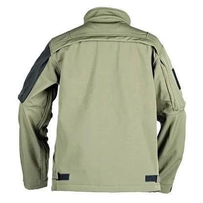 Waterproof Shark Skin Tactical Sets Mens Thicken Fleece New Soft Shell Combat Jackets+windproof Warm Cargo Pant 2 Piece Set