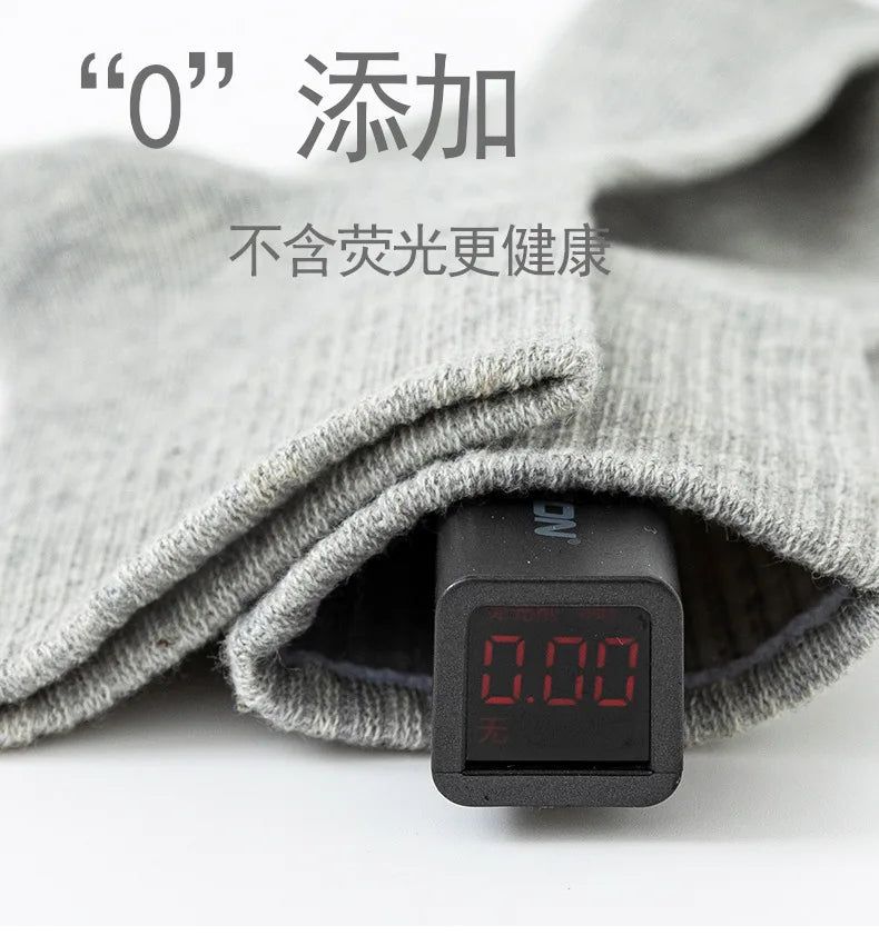 5 Pairs Pure Cotton Children Boy Socks Black White Grey Solid Color Unisex Breathable Sports School Socks Baby Girl Calf Socks.