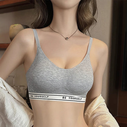 Women's Beautiful Back Sports Bra Elastic Sleeveless Vest Breathable Slim Crop Top with Adjustable Shoulder Straps.