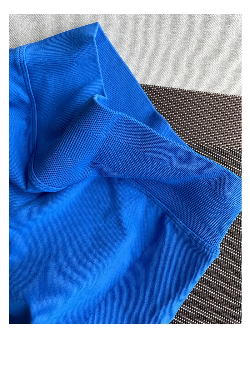 TKITK Leggings Women Seamless Sports Yoga Pants Low Ribbed Band Gym clothes Fitness Workout wear Scrunch Bum Tights.