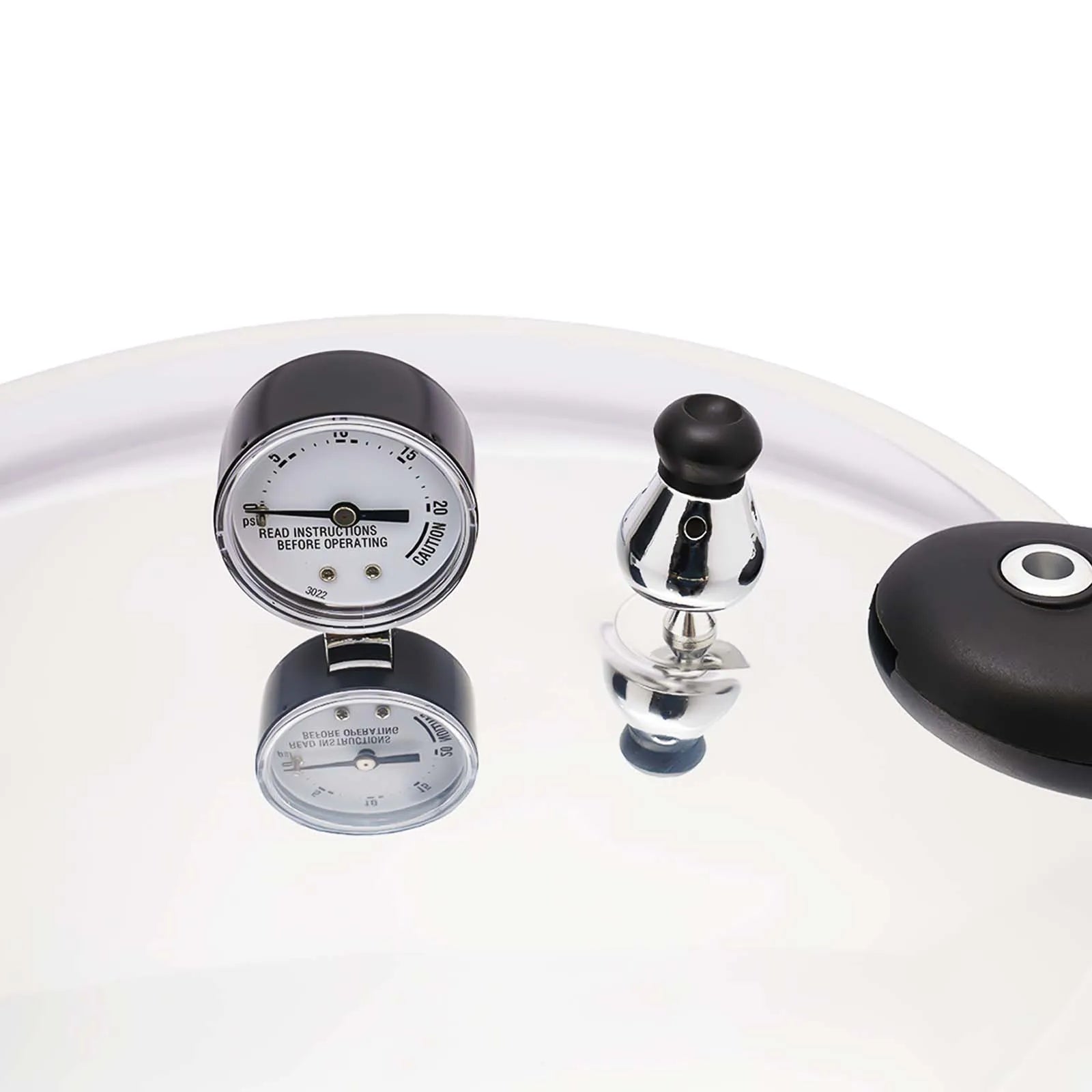 90Kpa 32cm Aluminum Alloy Explosion-Proof Pressure Cooker | Modern Pressure Pot with Lid | 22L/23Qt Kitchen Cooking Appliance.