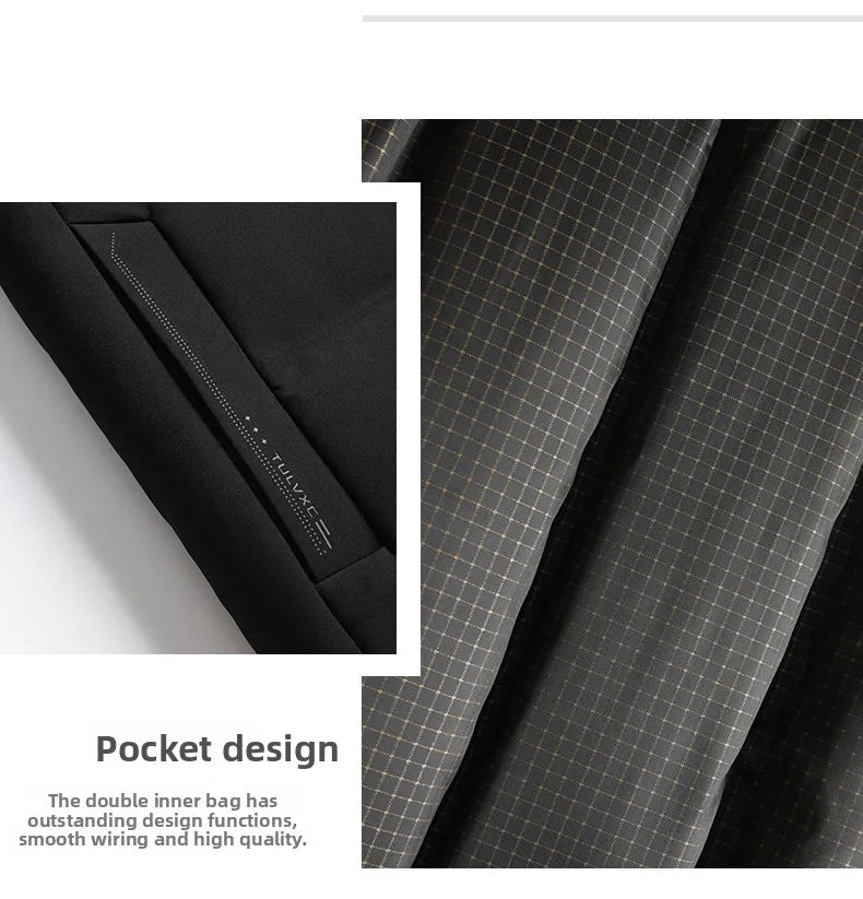 Top Grade Winter New Brand Hooded Casual Fashion Windbreaker Quilted Parka Jacket Puffer Bubble Coats Outwear Men Clothes.