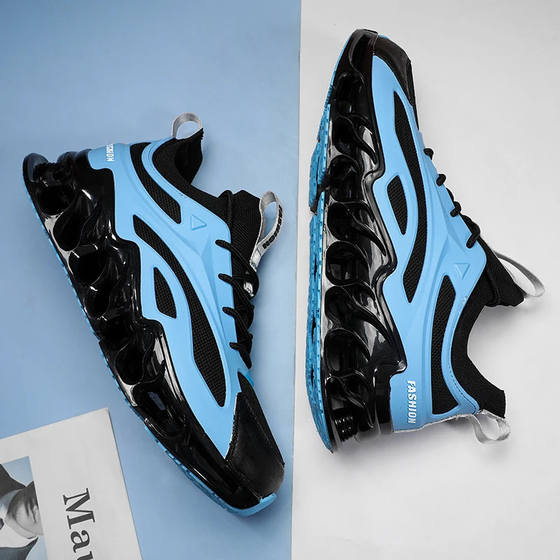 YRZL Mens Athletic Shoes 2025 Breathable Running Shoes Men Lightweight Sneakers Comfortable Walking Shoes Anti Slip Sports Shoes.