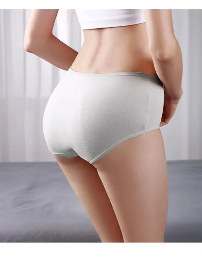 New Leak Proof Menstrual Panties for Women L-8XL Plus Size Cotton Underwear with Waterproof and Breathable Design for Periods