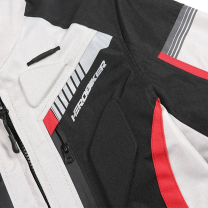 Best Selling Waterproof Motorcycle Jacket Man Racing Suit Wearable Motorcycle Jacket Motorcycle Pants Moto with EVA Protection.