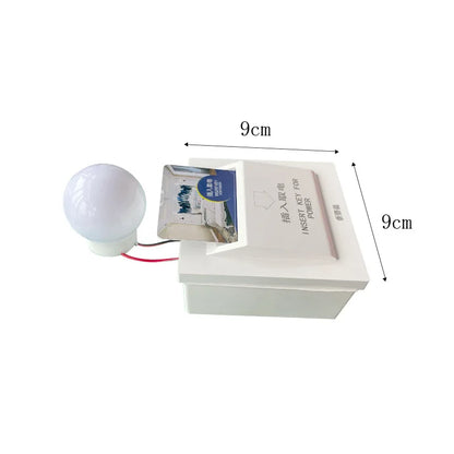 Busy Board DIY Material Accessories Lamps Doorbell Montessori Teaching Aids Hands-on Ability Sound Color Recognition Wooden Toys