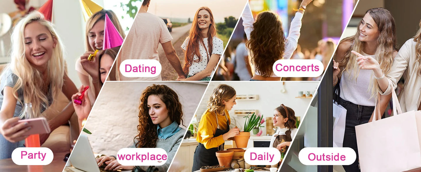 Professional 6IN1 1300W Multi-Functional Hair Styler - Dry, Straighten, Curl with Brush, Ideal for Salon & Home Use.