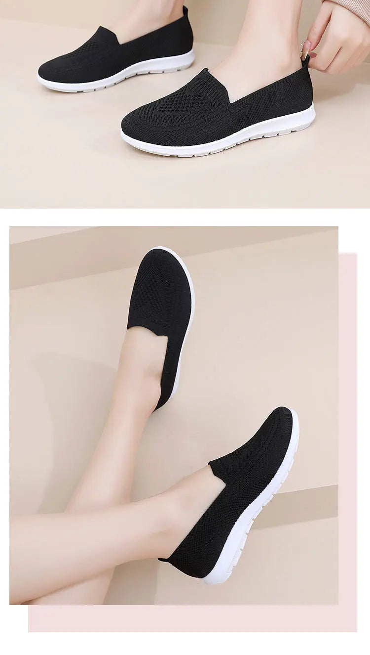 Women's Shoes Spring Summer Casual Breathable Chunky Sole Flat cheap shoes clearance