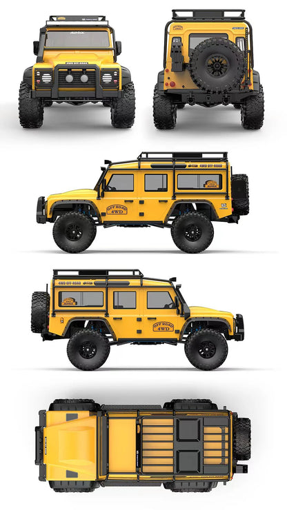 MJX in stock 1:8 Foc Westward H8h Defender Brushless 3s Off-road Differential Lock Remote Control Climbing Model Car Toy Gift