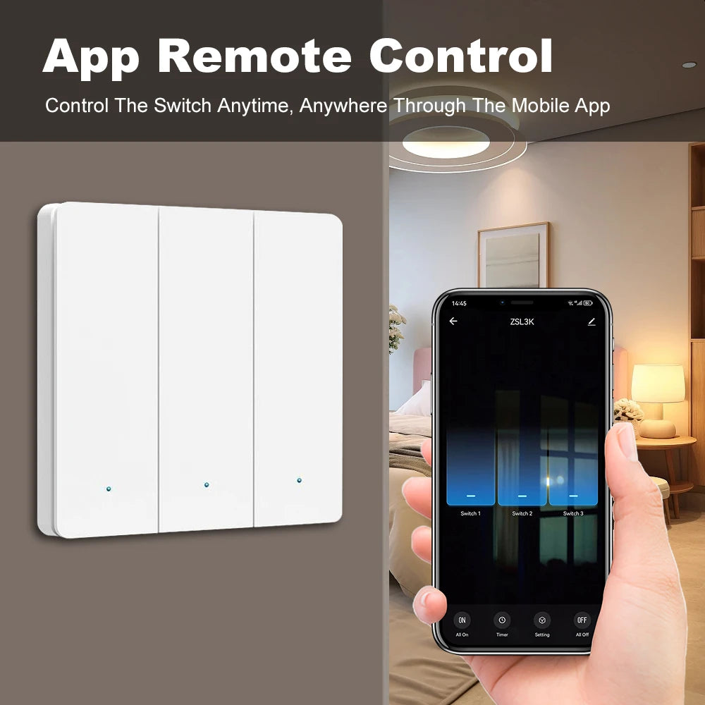 Tuya zigbee 3,0 smart life eu taster lichtsc halter kein neutraler kabel kein kondensator bedarf unterstützung alexa google home yandex alice.