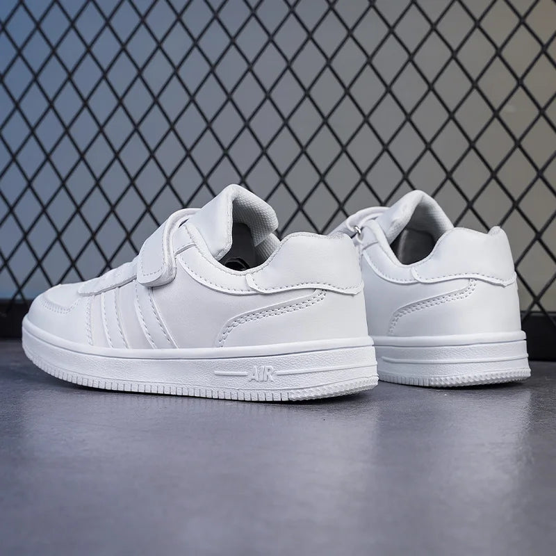 Boy Kids Sneakers White Shoes for Girls Sport Tenis Casual Children School Walking Running Shoes Non Slip Size 28-39.