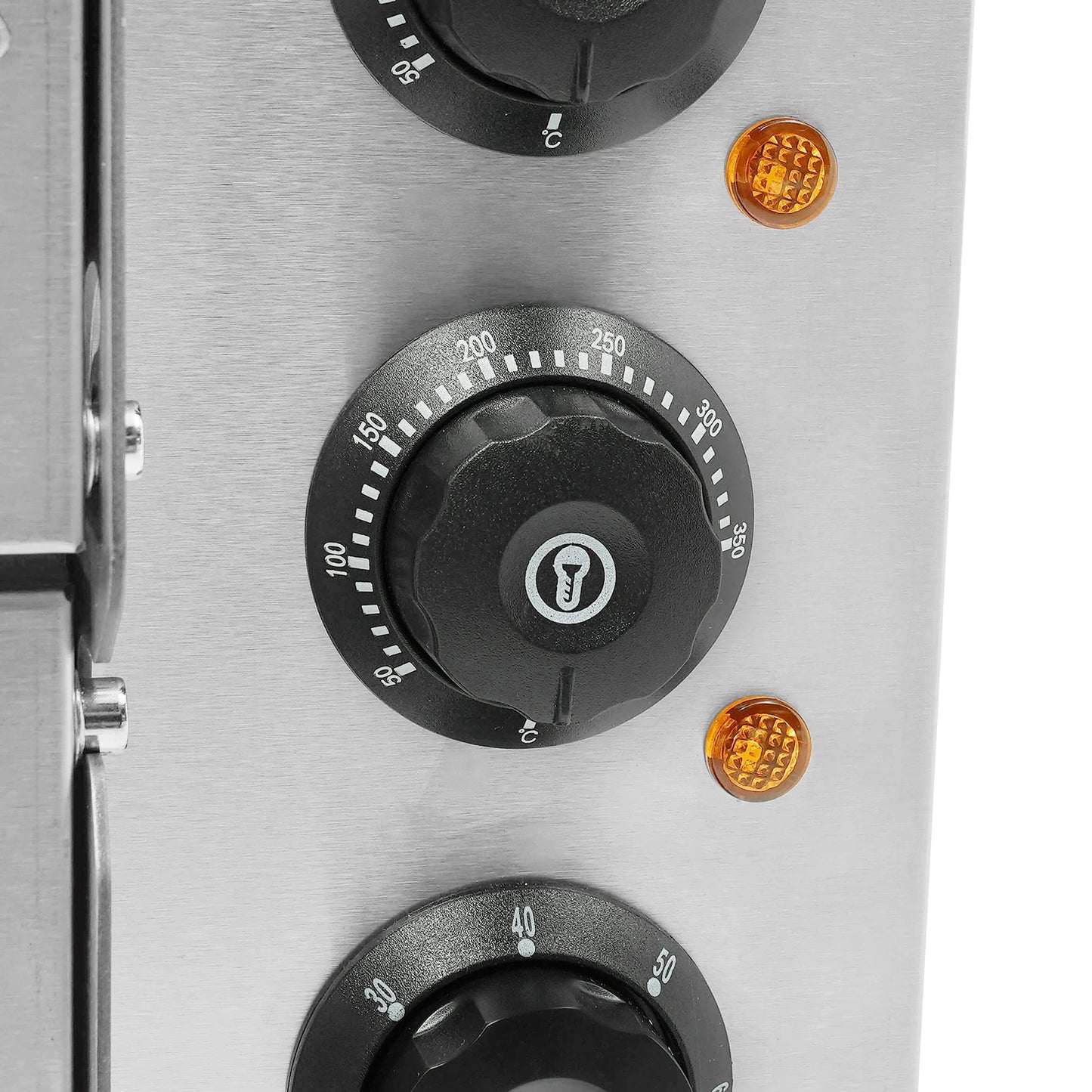 3000 W Pizzaofen 2 Etagen Toaster Bäckerofen Edelstahl Elektrischer Pizzaofen Backmaschine Elektrischer Backofen Küche Micr