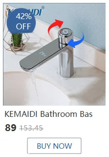 KEMAIDI Pot Filler Faucet Wall Mount Folding Faucet 2 Handle with Double Joint Swing Arms Brass Commercial Kitchen Faucets