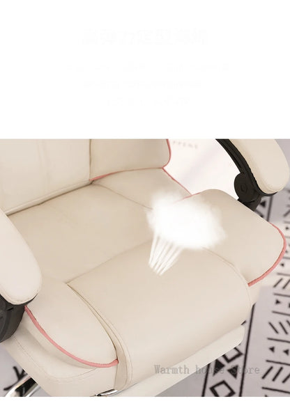 Neuer Gaming-Stuhl mit Fußstütze, zum Anheben des Spiels, hochwertiger ergonomischer Stuhl, Wohnmöbel, Büro-Computerstuhl, Gamer-Stuhl