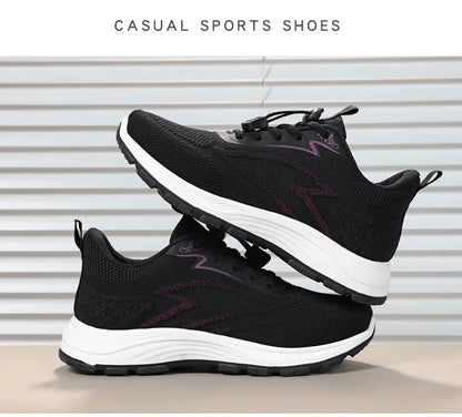 2025 Spring Women's Casual Sports Shoes Breathable and Comfortable Outdoor High Quality Single Shoes Trendy Women's Shoes
