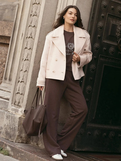 Bornladies Embroidered Hoodie Pants 2-piece Set Autumn New Casual Pants Women's O-neck Pullover Hoodie Suit