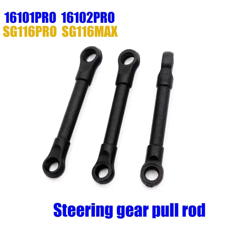SCY 16101PRO 16102PRO SG116MAX RC Automotive Parts Turning Shaft Gear Bearing Pull Rod Steering Cup Swing Arm Motor Tire Screws.